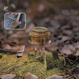 Maxbell Maxbell Compact Alcohol Stove Rack Outdoor Portable for Camping Backpacking Hiking