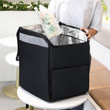 Maxbell Food Delivery Backpack Reusable Fresh Keeping for Festivals Home Travel