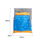 Maxbell Maxbell Sleeping Bag Thick Portable Warm Couples Sleeping Bag Lightweight Compact 2.8kg 2 Person