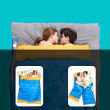 Maxbell Maxbell Sleeping Bag Thick Portable Warm Couples Sleeping Bag Lightweight Compact 2.8kg 2 Person