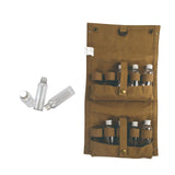 Maxbell Portable Spice with Spice Jars BBQ Condiment Container for Barbecue