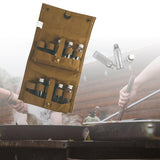 Maxbell Portable Spice with Spice Jars BBQ Condiment Container for Barbecue