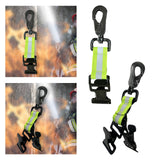Maxbell Firefighter Glove Strap Fireman Turnout Gear with Buckle Clip Reflective Single Clip