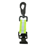 Maxbell Firefighter Glove Strap Fireman Turnout Gear with Buckle Clip Reflective Single Clip