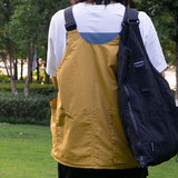 Maxbell Camping Vest Shoulder Bag Breathable Lightweight for Hunting Travel Adult Black