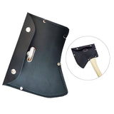 Maxbell Axe Sheath Cover Multipurpose Hatchet Head Sheath Accessories for Camping 19x16.5cm PU Leather