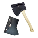 Maxbell Axe Sheath Cover Multipurpose Hatchet Head Sheath Accessories for Camping 19x16.5cm PU Leather