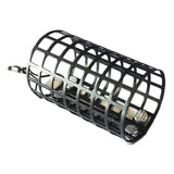 Maxbell Metal Feeder Cage with Swivel Feeder Holder Round for Carp Fishing Accessory 2.8cmx4.4cm