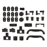 Maxbell Push Pull Cart Add Ons Accessories for Shopping Travel wide wheels brake