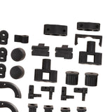 Maxbell Push Pull Cart Add Ons Accessories for Shopping Travel wide wheels brake