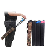 Maxbell Lightweight Quiver Waist Bag 2 Tubes Back Teens Adults Practice black