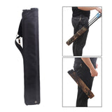 Maxbell Lightweight Quiver Waist Bag 2 Tubes Back Teens Adults Practice black