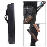 Maxbell Lightweight Quiver Waist Bag 2 Tubes Back Teens Adults Practice black