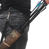 Maxbell Lightweight Quiver Waist Bag 2 Tubes Back Teens Adults Practice green