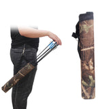 Maxbell Lightweight Quiver Waist Bag 2 Tubes Back Teens Adults Practice green
