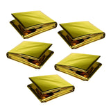 Maxbell Foldable Outdoor Blanket Shelter First Aid Reflective for Hunting Aureate 130cmx210cm