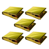 Maxbell Foldable Outdoor Blanket Shelter First Aid Reflective for Hunting Aureate 130cmx210cm