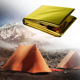 Maxbell Foldable Outdoor Blanket Shelter First Aid Reflective for Hunting Aureate 160cmx210cm