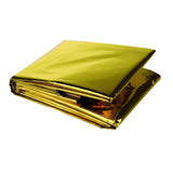 Maxbell Foldable Outdoor Blanket Shelter First Aid Reflective for Hunting Aureate 160cmx210cm