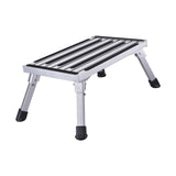 Maxbell Step Ladder Wide Pedal Seat Folding Step Stool for Adults Bedroom Climbing