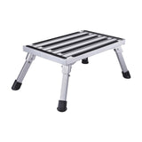 Maxbell Step Ladder Wide Pedal Seat Folding Step Stool for Adults Bedroom Climbing