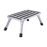 Maxbell Step Ladder Wide Pedal Seat Folding Step Stool for Adults Bedroom Climbing