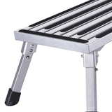 Maxbell Step Ladder Wide Pedal Seat Folding Step Stool for Adults Bedroom Climbing