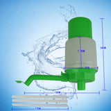 Maxbell Universal Drinking Dispenser Hand Press Water Bottle Pump for Kitchen Hiking Green