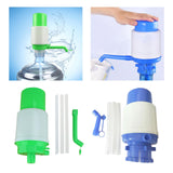 Maxbell Universal Drinking Dispenser Hand Press Water Bottle Pump for Kitchen Hiking Green