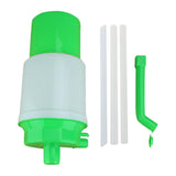 Maxbell Universal Drinking Dispenser Hand Press Water Bottle Pump for Kitchen Hiking Green