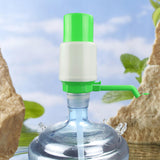 Maxbell Universal Drinking Dispenser Hand Press Water Bottle Pump for Kitchen Hiking Green