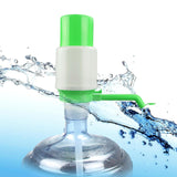 Maxbell Universal Drinking Dispenser Hand Press Water Bottle Pump for Kitchen Hiking Green