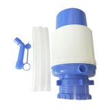 Maxbell Universal Drinking Dispenser Hand Press Water Bottle Pump for Kitchen Hiking Blue