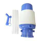 Maxbell Universal Drinking Dispenser Hand Press Water Bottle Pump for Kitchen Hiking Blue