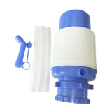Maxbell Universal Drinking Dispenser Hand Press Water Bottle Pump for Kitchen Hiking Blue