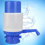 Maxbell Universal Drinking Dispenser Hand Press Water Bottle Pump for Kitchen Hiking Blue