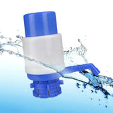 Maxbell Universal Drinking Dispenser Hand Press Water Bottle Pump for Kitchen Hiking Blue