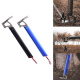Maxbell Outdoor Camping Hammer Lightweight for Backpacking Mountaineering Gardening Black