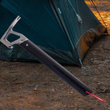 Maxbell Outdoor Camping Hammer Lightweight for Backpacking Mountaineering Gardening Black