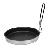 Maxbell Portable Frying Pan Camping Cookware Equipment for Hiking Outdoor Picnic