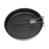 Maxbell Portable Frying Pan Camping Cookware Equipment for Hiking Outdoor Picnic