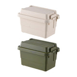 Maxbell Outdoor Storage Box Camping Travel Hiking Barbecue BBQ Car Trunk Organizer Beige