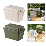 Maxbell Outdoor Storage Box Camping Travel Hiking Barbecue BBQ Car Trunk Organizer Beige