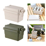 Maxbell Outdoor Storage Box Camping Travel Hiking Barbecue BBQ Car Trunk Organizer Beige