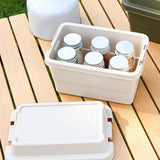 Maxbell Outdoor Storage Box Camping Travel Hiking Barbecue BBQ Car Trunk Organizer Beige