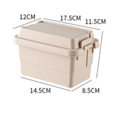 Maxbell Outdoor Storage Box Camping Travel Hiking Barbecue BBQ Car Trunk Organizer Beige