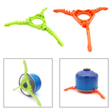 Maxbell Gas Tank Bracket Canister Stand Camping Holder Fishing Cooking Hiking Green