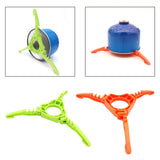 Maxbell Gas Tank Bracket Canister Stand Camping Holder Fishing Cooking Hiking Green