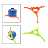 Maxbell Gas Tank Bracket Canister Stand Camping Holder Fishing Cooking Hiking Green