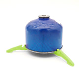 Maxbell Gas Tank Bracket Canister Stand Camping Holder Fishing Cooking Hiking Green